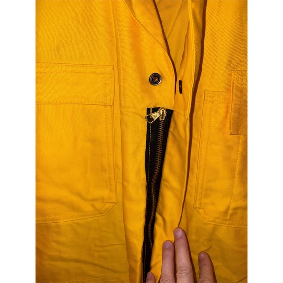 WENAAS ANTIFLAME COVERALLS Yellow Flame-Resistant Workwear Size 46 NWT - Picture 7 of 16